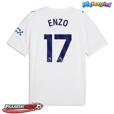 Manchester City Enzo Fernandez #17 Koszulka Trzecia 2026-27 Krótki Rękaw