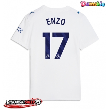 Manchester City Enzo Fernandez #17 Koszulka Trzecia damskie 2026-27 Krótki Rękaw