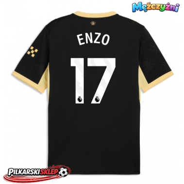 Manchester City Enzo Fernandez #17 Koszulka Wyjazdowa 2026-27 Krótki Rękaw