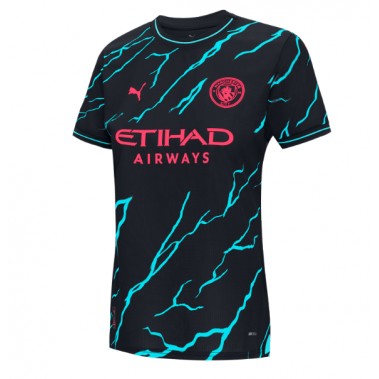 Manchester City Koszulka Trzecia damskie 2023-24 Krótki Rękaw