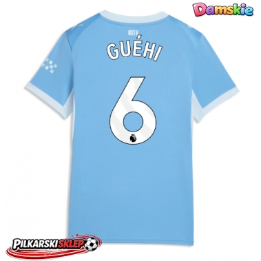 Manchester City Marc Guehi #6 Koszulka Podstawowa damskie 2026-27 Krótki Rękaw