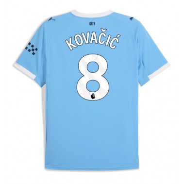 Manchester City Mateo Kovacic #8 Koszulka Podstawowa 2025-26 Krótki Rękaw