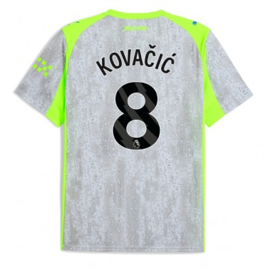 Manchester City Mateo Kovacic #8 Koszulka Trzecia 2025-26 Krótki Rękaw Manchester City Mateo Kovacic #8 Koszulka Trzecia 2025-26 Krótki Rękaw