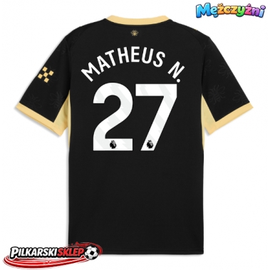 Manchester City Matheus Nunes #27 Koszulka Wyjazdowa 2026-27 Krótki Rękaw