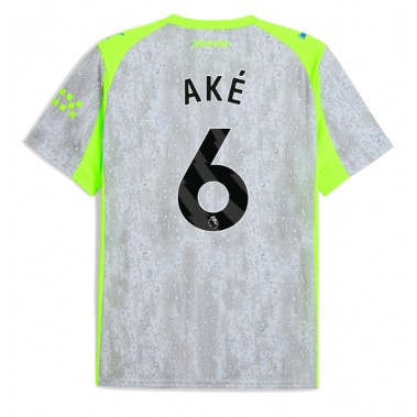 Manchester City Nathan Ake #6 Koszulka Trzecia 2025-26 Krótki Rękaw Manchester City Nathan Ake #6 Koszulka Trzecia 2025-26 Krótki Rękaw