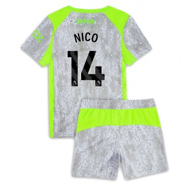 Manchester City Nico Gonzalez #14 Koszulka Trzecia dzieci 2025-26 Krótki Rękaw (+ krótkie spodenki) Manchester City Nico Gonzalez #14 Koszulka Trzecia dzieci 2025-26 Krótki Rękaw (+ krótkie spodenki)