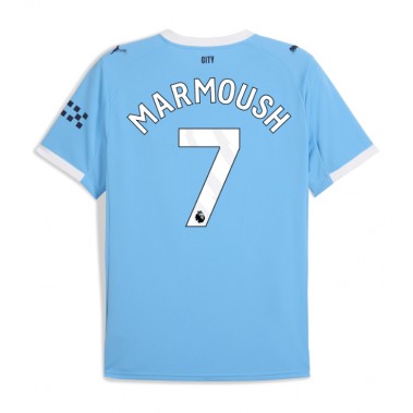 Manchester City Omar Marmoush #7 Koszulka Podstawowa 2025-26 Krótki Rękaw Manchester City Omar Marmoush #7 Koszulka Podstawowa 2025-26 Krótki Rękaw