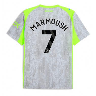 Manchester City Omar Marmoush #7 Koszulka Trzecia 2025-26 Krótki Rękaw Manchester City Omar Marmoush #7 Koszulka Trzecia 2025-26 Krótki Rękaw