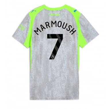 Manchester City Omar Marmoush #7 Koszulka Trzecia damskie 2025-26 Krótki Rękaw Manchester City Omar Marmoush #7 Koszulka Trzecia damskie 2025-26 Krótki Rękaw