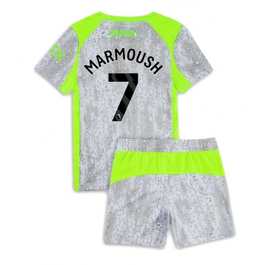 Manchester City Omar Marmoush #7 Koszulka Trzecia dzieci 2025-26 Krótki Rękaw (+ krótkie spodenki) Manchester City Omar Marmoush #7 Koszulka Trzecia dzieci 2025-26 Krótki Rękaw (+ krótkie spodenki)