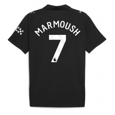 Manchester City Omar Marmoush #7 Koszulka Wyjazdowa 2025-26 Krótki Rękaw Manchester City Omar Marmoush #7 Koszulka Wyjazdowa 2025-26 Krótki Rękaw