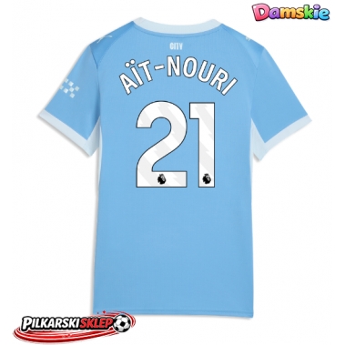 Manchester City Rayan Ait-Nouri #21 Koszulka Podstawowa damskie 2026-27 Krótki Rękaw