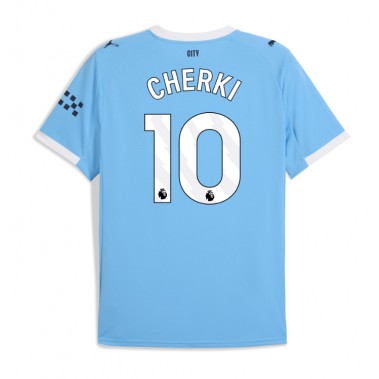 Manchester City Rayan Cherki #10 Koszulka Podstawowa 2025-26 Krótki Rękaw Manchester City Rayan Cherki #10 Koszulka Podstawowa 2025-26 Krótki Rękaw