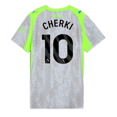 Manchester City Rayan Cherki #10 Koszulka Trzecia damskie 2025-26 Krótki Rękaw Manchester City Rayan Cherki #10 Koszulka Trzecia damskie 2025-26 Krótki Rękaw