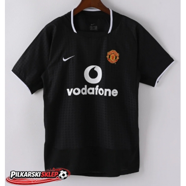 Manchester United 2003-2004 Koszulka Retro Wyjazdowa Krótki Rękaw