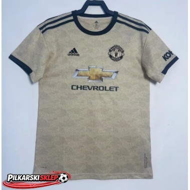 Manchester United 2019-2020 Koszulka Retro Wyjazdowa Krótki Rękaw