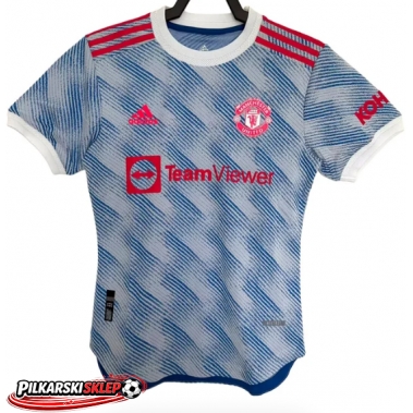 Manchester United 2021-2022 Koszulka Retro Wyjazdowa Krótki Rękaw