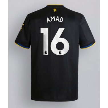 Manchester United Amad Diallo #16 Koszulka Trzecia 2025-26 Krótki Rękaw Manchester United Amad Diallo #16 Koszulka Trzecia 2025-26 Krótki Rękaw