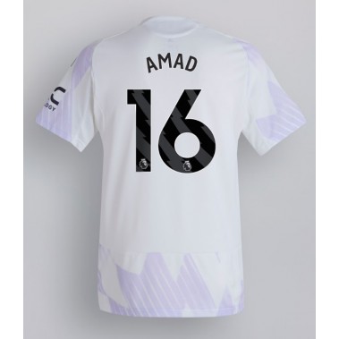 Manchester United Amad Diallo #16 Koszulka Wyjazdowa 2025-26 Krótki Rękaw Manchester United Amad Diallo #16 Koszulka Wyjazdowa 2025-26 Krótki Rękaw