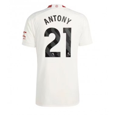 Manchester United Antony #21 Koszulka Trzecia 2023-24 Krótki Rękaw