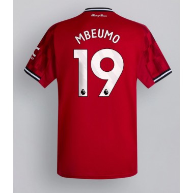 Manchester United Bryan Mbeumo #19 Koszulka Podstawowa 2025-26 Krótki Rękaw Manchester United Bryan Mbeumo #19 Koszulka Podstawowa 2025-26 Krótki Rękaw