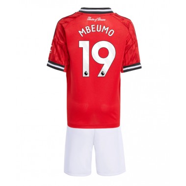 Manchester United Bryan Mbeumo #19 Koszulka Podstawowa dzieci 2025-26 Krótki Rękaw (+ krótkie spodenki) Manchester United Bryan Mbeumo #19 Koszulka Podstawowa dzieci 2025-26 Krótki Rękaw (+ krótkie spodenki)
