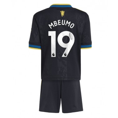 Manchester United Bryan Mbeumo #19 Koszulka Trzecia dzieci 2025-26 Krótki Rękaw (+ krótkie spodenki) Manchester United Bryan Mbeumo #19 Koszulka Trzecia dzieci 2025-26 Krótki Rękaw (+ krótkie spodenki)