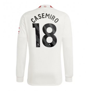 Manchester United Casemiro #18 Koszulka Trzecia 2023-24 Długi Rękaw