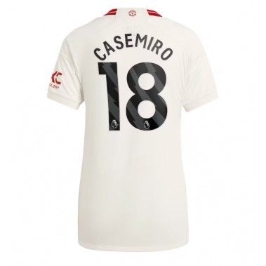 Manchester United Casemiro #18 Koszulka Trzecia damskie 2023-24 Krótki Rękaw