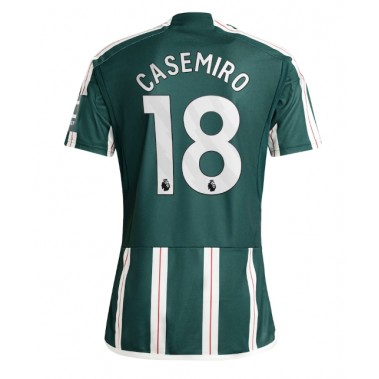 Manchester United Casemiro #18 Koszulka Wyjazdowa 2023-24 Krótki Rękaw