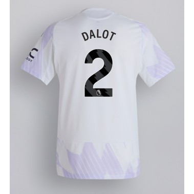 Manchester United Diogo Dalot #2 Koszulka Wyjazdowa 2025-26 Krótki Rękaw Manchester United Diogo Dalot #2 Koszulka Wyjazdowa 2025-26 Krótki Rękaw