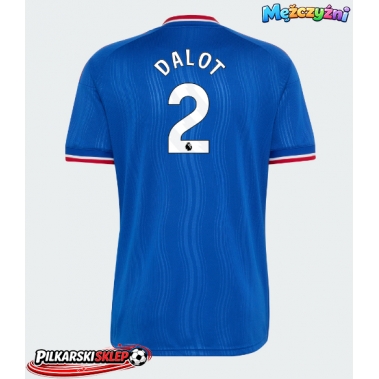 Manchester United Diogo Dalot #2 Koszulka Wyjazdowa 2026-27 Krótki Rękaw