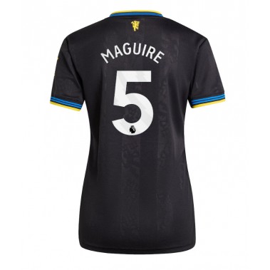 Manchester United Harry Maguire #5 Koszulka Trzecia damskie 2025-26 Krótki Rękaw