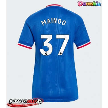Manchester United Kobbie Mainoo #37 Koszulka Wyjazdowa damskie 2026-27 Krótki Rękaw