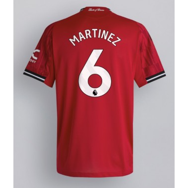 Manchester United Lisandro Martinez #6 Koszulka Podstawowa 2025-26 Krótki Rękaw Manchester United Lisandro Martinez #6 Koszulka Podstawowa 2025-26 Krótki Rękaw