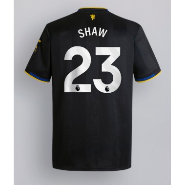 Manchester United Luke Shaw #23 Koszulka Trzecia 2025-26 Krótki Rękaw Manchester United Luke Shaw #23 Koszulka Trzecia 2025-26 Krótki Rękaw