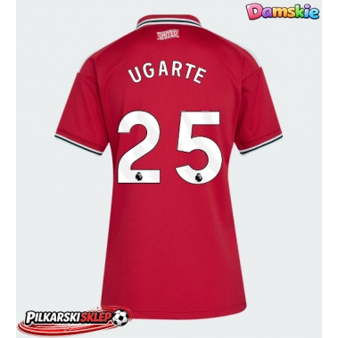 Manchester United Manuel Ugarte #25 Koszulka Podstawowa damskie 2026-27 Krótki Rękaw