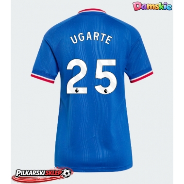 Manchester United Manuel Ugarte #25 Koszulka Wyjazdowa damskie 2026-27 Krótki Rękaw