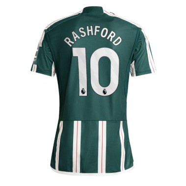 Manchester United Marcus Rashford #10 Koszulka Wyjazdowa 2023-24 Krótki Rękaw