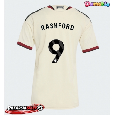 Manchester United Marcus Rashford #9 Koszulka Trzecia damskie 2026-27 Krótki Rękaw