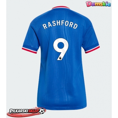 Manchester United Marcus Rashford #9 Koszulka Wyjazdowa damskie 2026-27 Krótki Rękaw