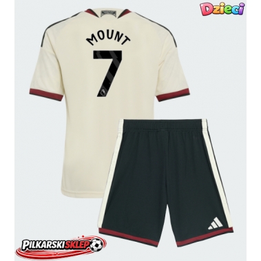 Manchester United Mason Mount #7 Koszulka Trzecia dzieci 2026-27 Krótki Rękaw (+ krótkie spodenki)