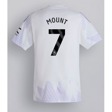 Manchester United Mason Mount #7 Koszulka Wyjazdowa 2025-26 Krótki Rękaw