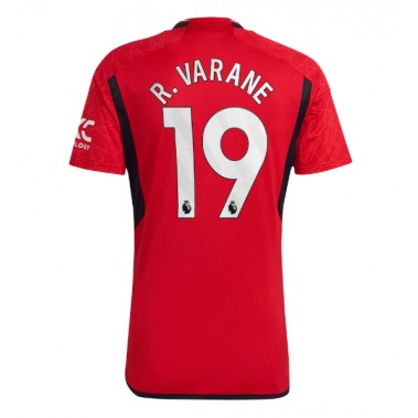 Manchester United Raphael Varane #19 Koszulka Podstawowa 2023-24 Krótki Rękaw