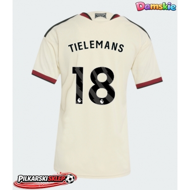 Manchester United Youri Tielemans #18 Koszulka Trzecia damskie 2026-27 Krótki Rękaw