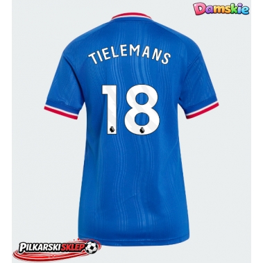 Manchester United Youri Tielemans #18 Koszulka Wyjazdowa damskie 2026-27 Krótki Rękaw