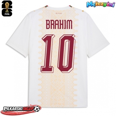 Maroko Brahim Diaz #10 Koszulka Wyjazdowa MŚ 2026 Krótki Rękaw