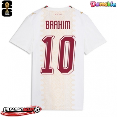 Maroko Brahim Diaz #10 Koszulka Wyjazdowa damskie MŚ 2026 Krótki Rękaw
