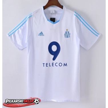 Marseille 2003-2004 Koszulka Retro Podstawowa Krótki Rękaw