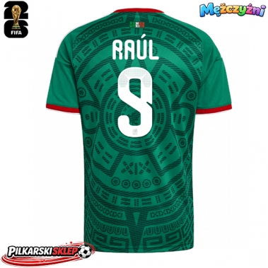 Meksyk Raul Jimenez #9 Koszulka Podstawowa MŚ 2026 Krótki Rękaw